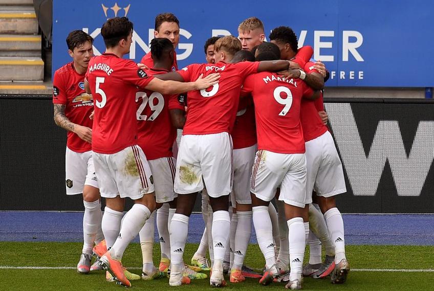 Manchester Uniteda învins-o pe Leicester, scor 2-0 // foto: Guliver/gettyimages