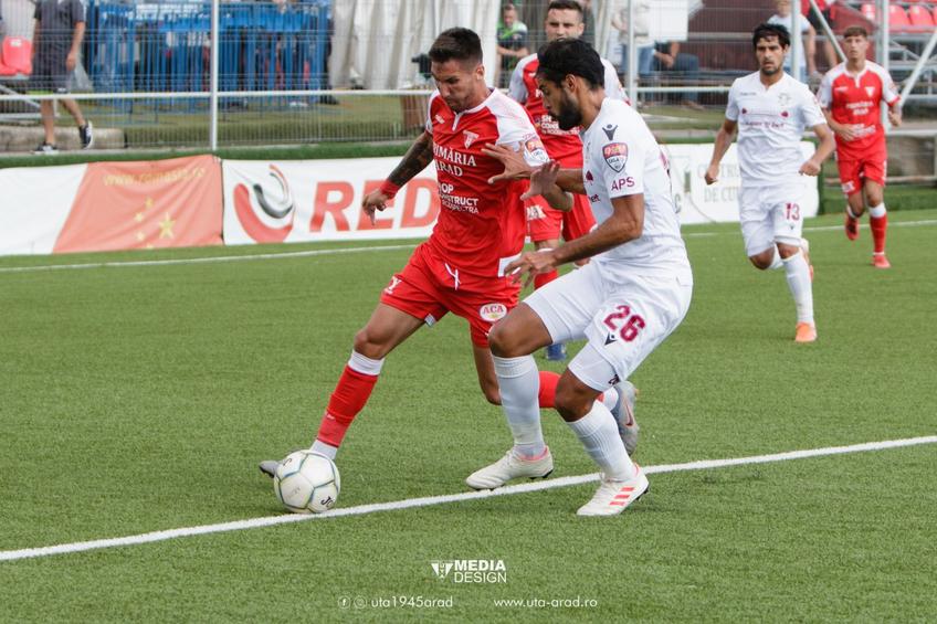 Rapid a învins-o pe UTA, scor 2-1