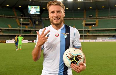 Verona - Lazio 1-5 » Ciro Immobile, hat-trick de senzație! Italianul l-a egalat pe Lewandowski în lupta pentru „Gheata de Aur” și e aproape de un record istoric în Serie A