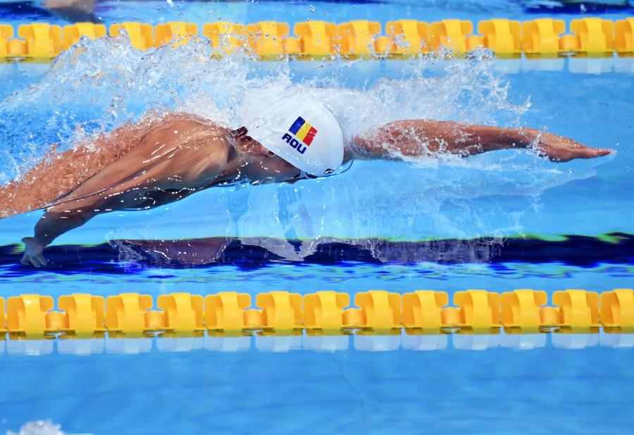 David Popovici, rezultat bun în finală la 200 de metri liber. Foto: Raed Krishan Știri de ultimă oră de la Jocurile Olimpice - 27 iulie 2021 » David Popovici e în semifinale la 100 de metri liber