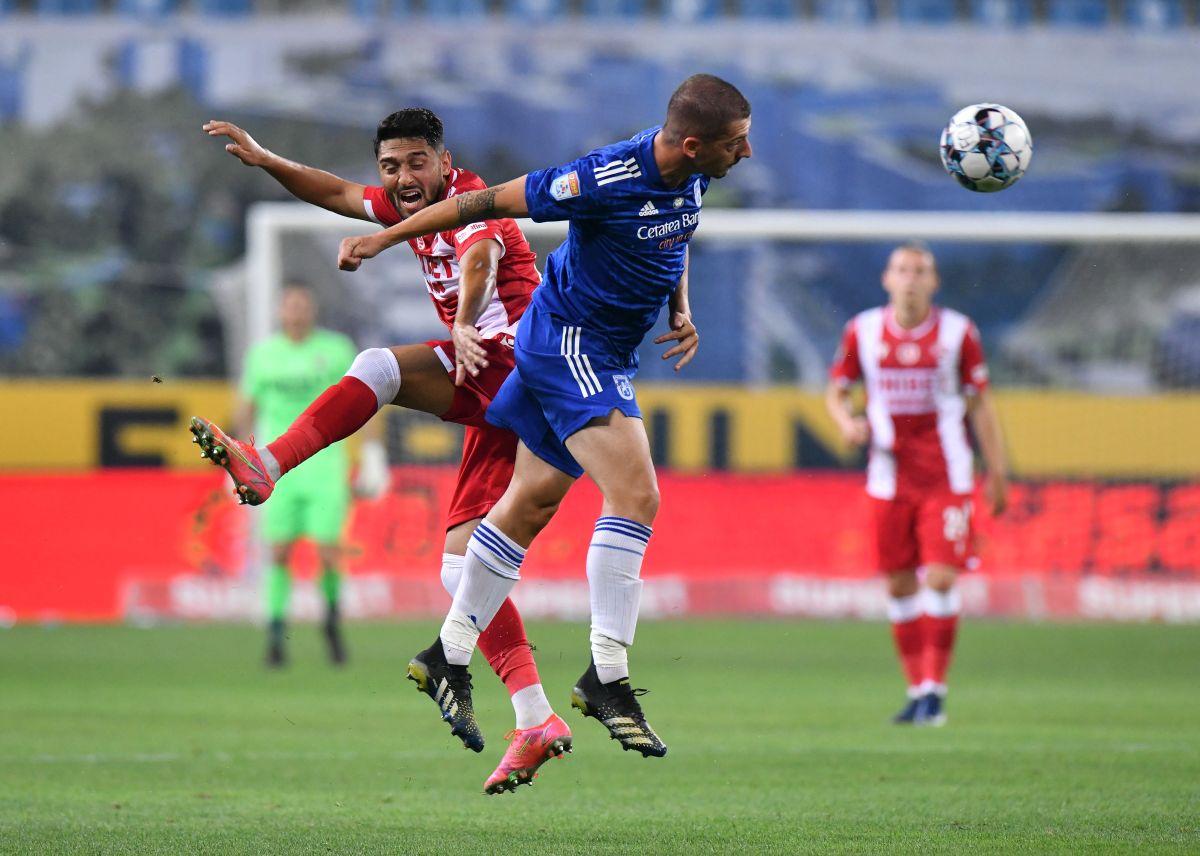 FOTO FCU Craiova - Dinamo, meci și fani în centrul orașului 26.07.2021