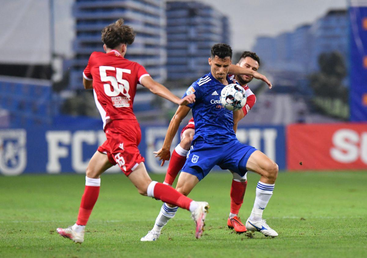 FOTO FCU Craiova - Dinamo, meci și fani în centrul orașului 26.07.2021