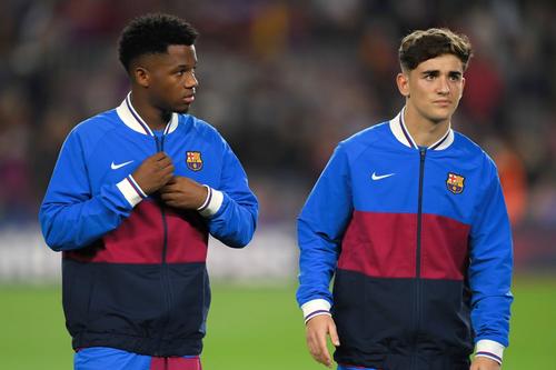 Ansu Fati și Gavi ar fi doriți de Barcelona / Sursă foto: Guliver/Getty Images