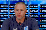 Laurențiu Reghecampf, prezentat la Universitatea Craiova: „Vrem titlul și Cupa. Am o șansă mare, sper să profit”