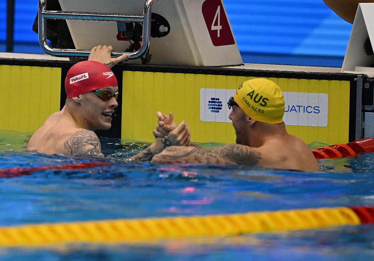 David Popovici, locul 2 în semifinalele probei de 100 de metri liber la Fukuoka! S-a calificat în finală cu al 5-lea timp
