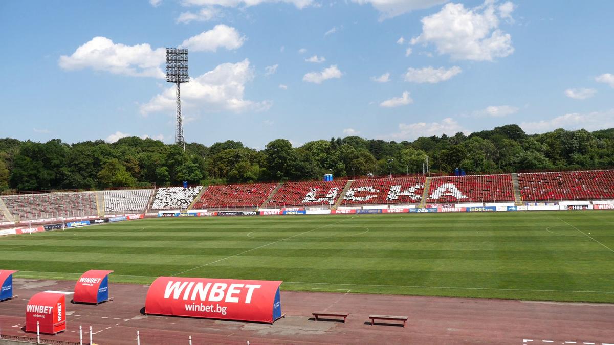 Stadionul Armatei din Sofia, înainte de CSKA Sofia - Sepsi
