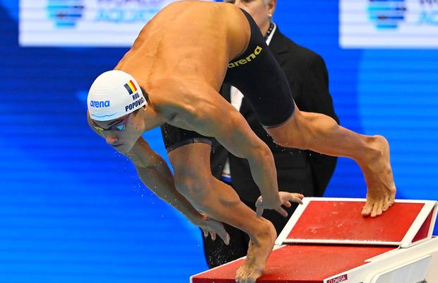 David Popovici, după calificarea în finala de la 100 m liber: „Îmi doresc să iasă bine, să am grijă să o calculez pe cât de bine pot”