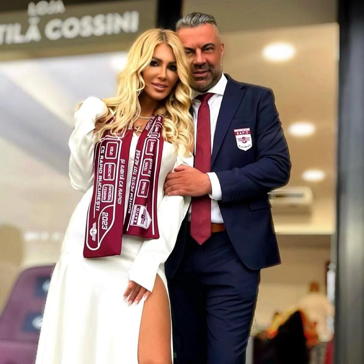 Președintele CS Rapid, Bogdan Vasiliu, s-a căsătorit! Cine e vedeta pe care a luat-o de soție după doar două luni de relație