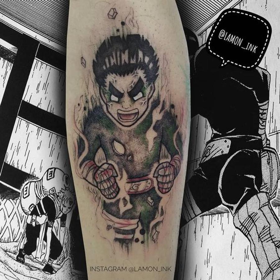 Tatuaj cu Rock Lee Goncalo Gregorio, marcatorul lui Dinamo din meciul cu FCSB, mare fan UFC: „Îl am tatuat pe picior”