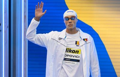 „Un mesaj pentru David? Să-i mănânce! Asta ştie să facă!” » Încurajare superbă înaintea finalei la 100 de metri liber