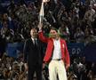 Rafael Nadal a primit torța olimpică din partea lui Zinedine Zidane / Sursă foto: Imago Images