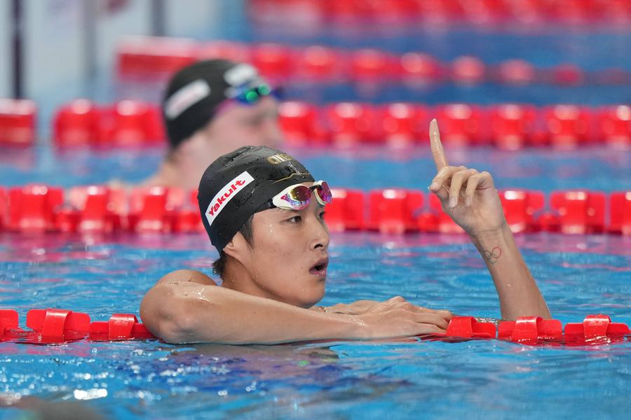 Kim Woo-min / FOTO: Imago Rivalul lui David Popovici a părăsit Satul Olimpic și îi dă dreptate sportivului român » Prim mic iureș la Paris: „Trebuia să facem ceva!”