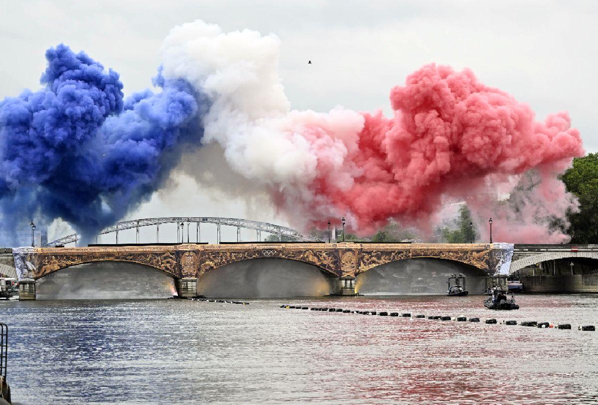 Paris - imagini de la ceremonia de deschidere a Jocurilor Olimpice