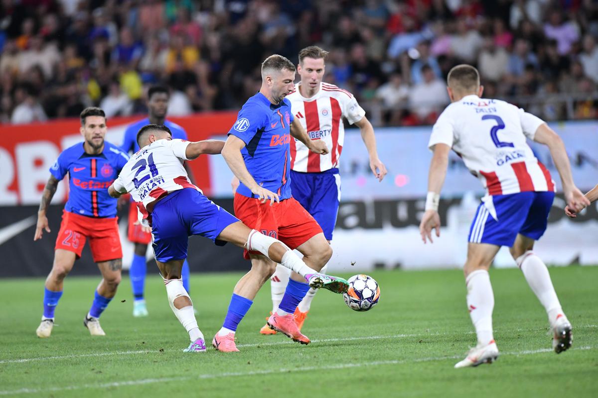 Vlad Chiricheș a aflat la flash-interviu că Gigi Becali îl critica dur la televizor: „Crede că joc la mișto!”