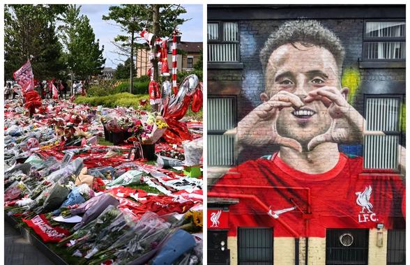 Un alt gest impresionant făcut de Liverpool în memoria lui Diogo Jota » Ce se va întâmpla cu miile de obiecte lăsate în fața stadionului Anfield