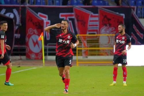 Astrit Selmani, debut cu gol și assist în China. FOTO: Instagram