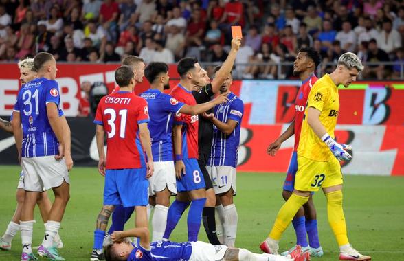 „Ce am zis?” » Târnovanu, ROȘU după ce l-ar fi înjurat pe Găman: portarul de la FCSB, criză de nervi!
