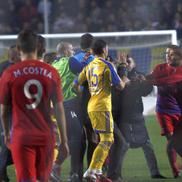 Răzvan Stanca, ultimul portar de la FCSB eliminat în campionat // FOTO: Arhiva GSP