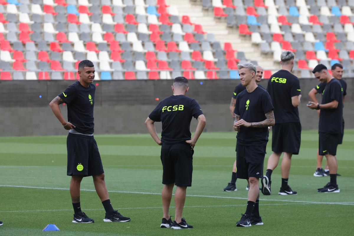 FCSB - Farul, imagini înainte de meci