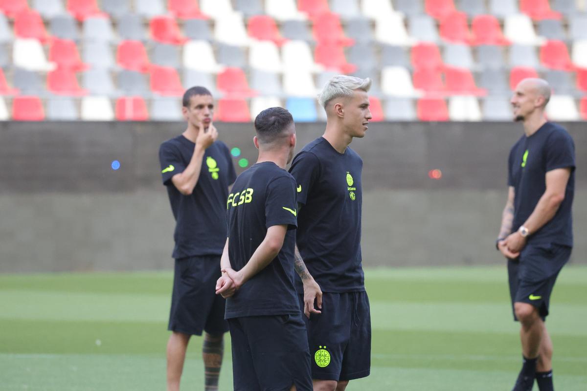 FCSB - Farul, imagini înainte de meci