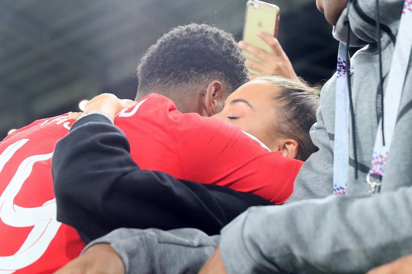 Marcus Rashford s-a împăcat cu iubita lui, Lucia Loi, după transferul la Barcelona. Foto: Instagram @marcusrashford
