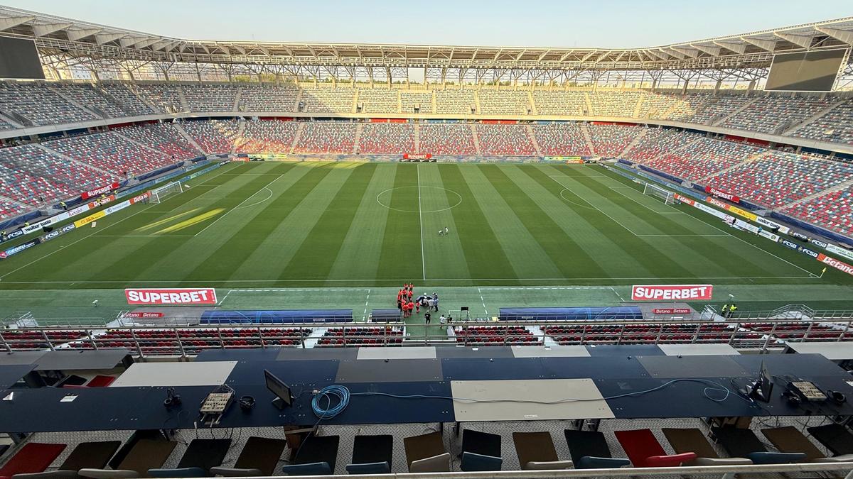 FCSB - Farul, imagini înainte de meci