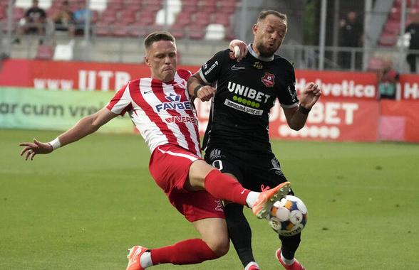 Un lob de senzație a decis UTA - Hermannstadt! Clasamentul ACUM din Superliga