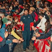 Dan Șucu, la prezentarea lotului Genoa/ foto: Facebook