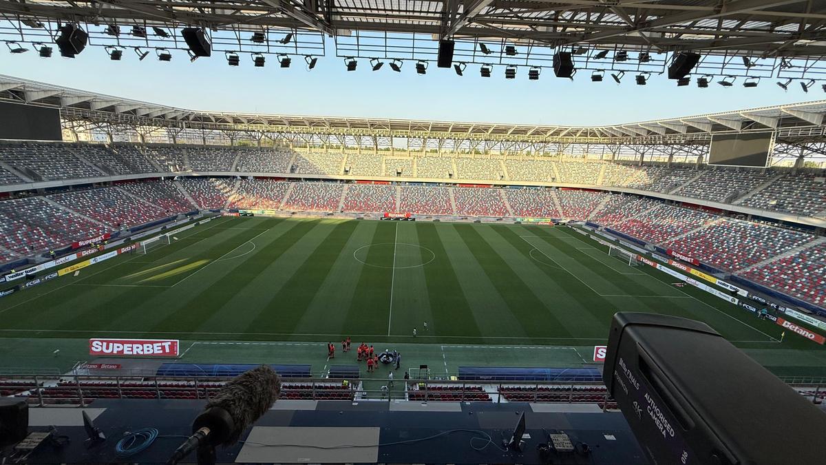 FCSB - Farul, imagini înainte de meci