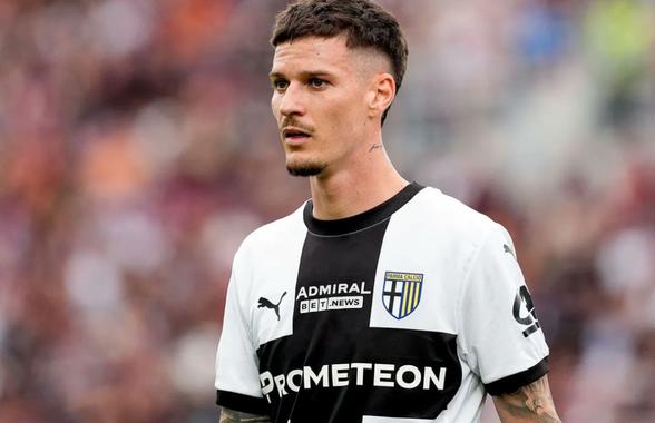 Cel mai slab! Nota lui Dennis Man, titular la Parma în amicalul cu nemții
