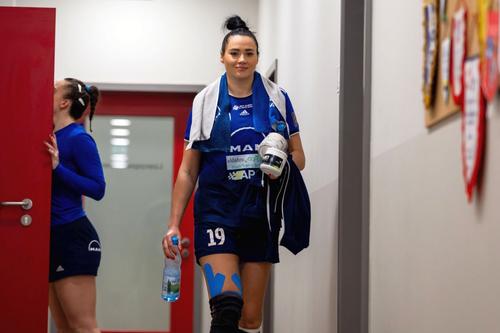 Marya Kanaval e la prima convocare la echipa naționala de handbal feminin. Foto: Imago Images
