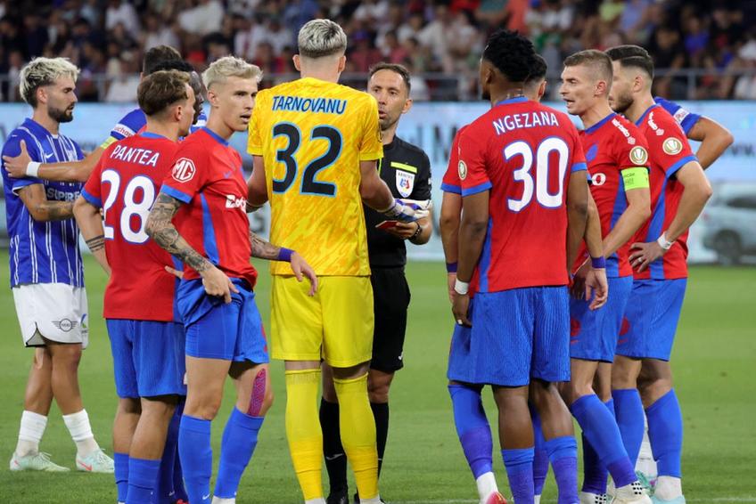 Ștefan Târnovanu, după cartonașul roșu primit în FCSB - Farul: „E vina mea”