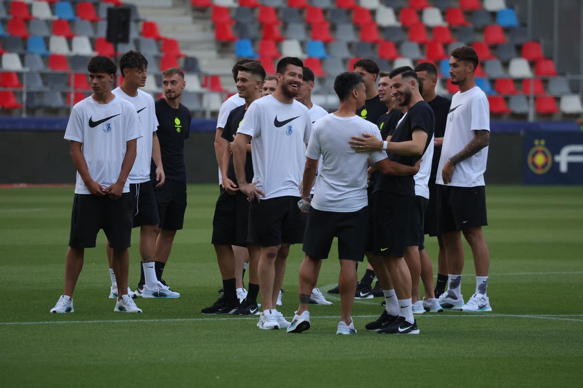 FCSB - Farul, imagini înainte de meci