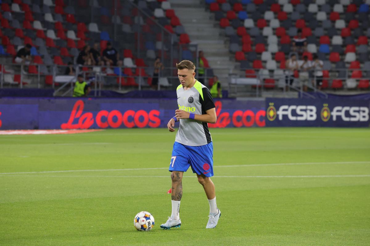 FCSB - Farul, imagini înainte de meci