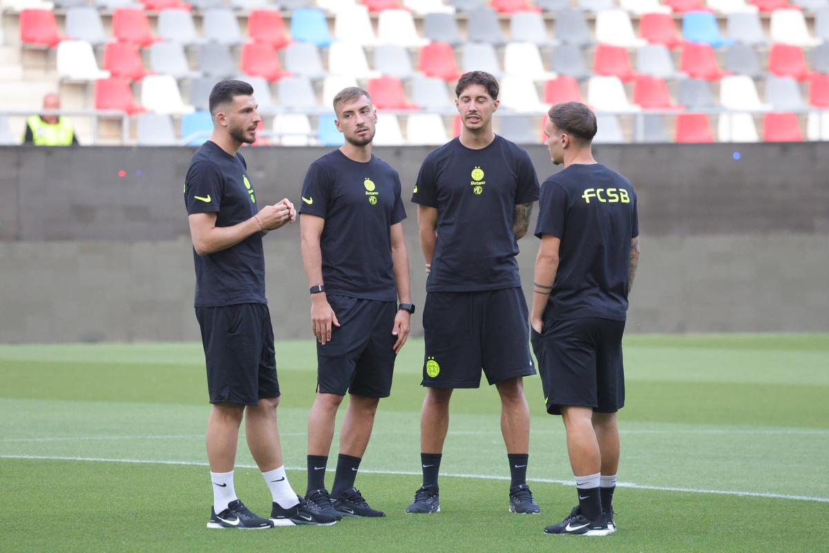 FCSB - Farul, imagini înainte de meci
