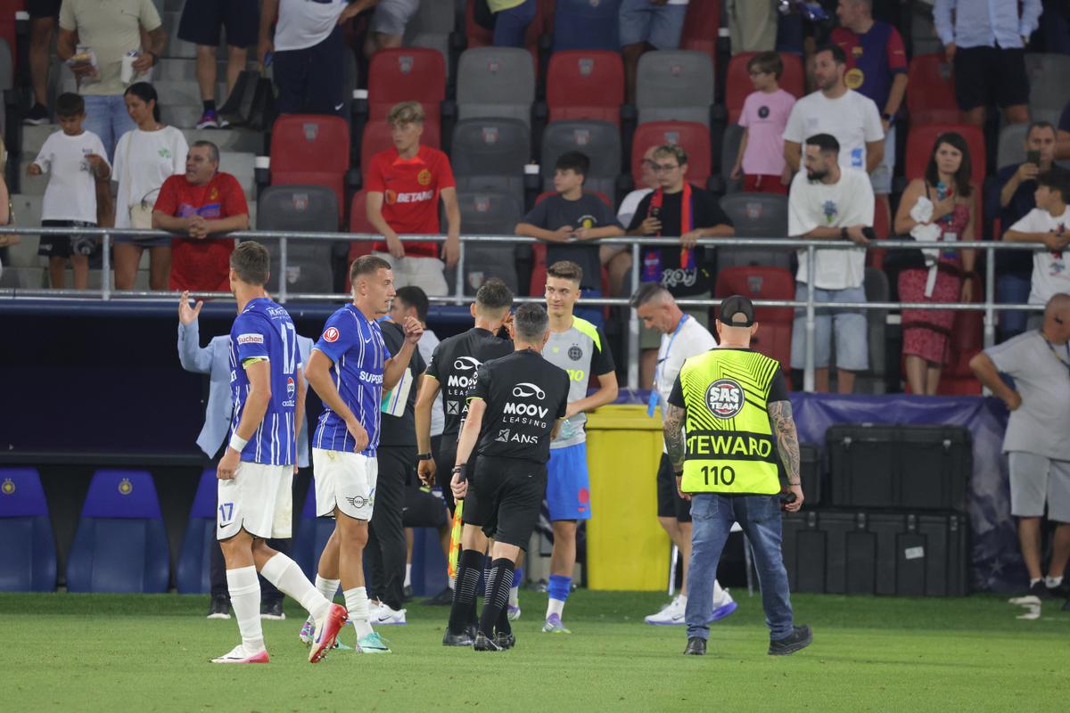 Ce s-a întâmplat pe teren după FCSB - Farul