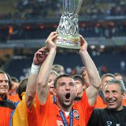 Răzvan Raț (Șahtior Donețk), câștigător al Cupei UEFA 2008-2009. 20 mai 2009, Istanbul. Foto: Imago