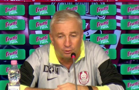 Dan Petrescu a vorbit despre transferul lui Marius Ștefănescu la CFR Cluj: „Ținând cont că Mohammed Kamara s-a accidentat...”