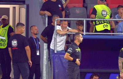 Ce s-a întâmplat pe teren, imediat după FCSB - Farul: MM Stoica a coborât de urgență din lojă! Găman, înjurat de tot stadionul