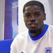 Steven Nsimba, prezentat de Universitatea Craiova