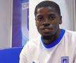 Steven Nsimba, prezentat de Universitatea Craiova