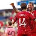 Federico Chiesa și Dominik Szoboszlai, în Liverpool - Sunderland 4-2 / Foto: Instagram Liverpool