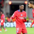 Ousmane Dembele (stânga) și Bradley Barcola (dreapta) / Foto: Imago Images