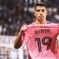 Luis Suarez a celebrat cu tricoul lui German Berterame // Foto: Instagram