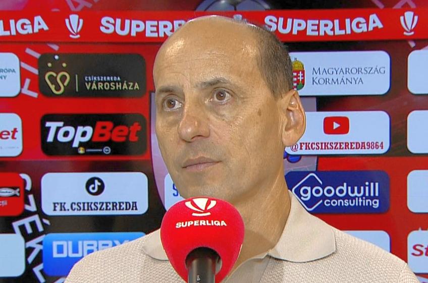 Istvan Szabo, antrenor Csikszereda // foto: captură Digi Sport