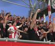 Suporterii lui Dinamo, la derby-ul cu Universitatea Craiova / Foto: Ionuț Iordache GSP