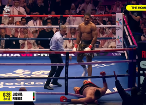 La primul meci de la accidentul tragic, Anthony Joshua l-a făcut KO pe adversar în runda a 2-a