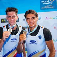 Campionate Mondiale U23 - Patrick Sebestyen, Eduard Moldovan Foto: FR Canotaj/Balint Czucz