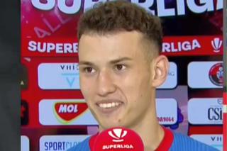 A intrat în minutul 76 și nu s-a putut opri din zâmbit: „Un vis! Suntem fani Steaua, toată familia”