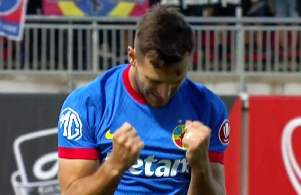 Cum a înscris Dennis Politic primul lui gol după 8 luni și jumătate